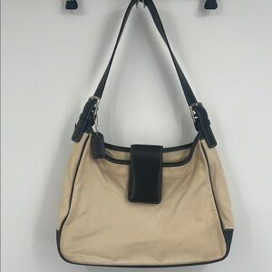 Coach Elegant Cream and Black Women's Bag